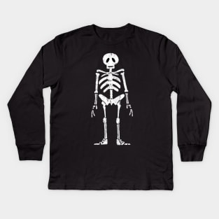 Skeleton Kids Long Sleeve T-Shirt